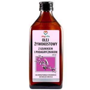 Olej żywokostowy z podagrycznikiem